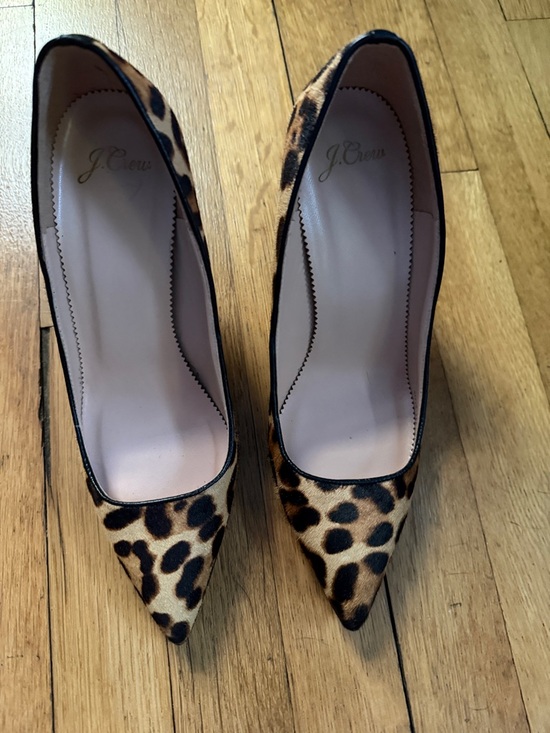 J. Crew Shoes - J. Crew Leopard-Print Pointed-Toe Pumps in Brown and Black